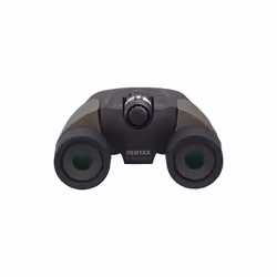 Pentax UP 8-16x21 binocular BaK-4 Porro Brown