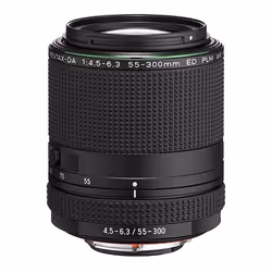 Pentax HD DA 55-300mm f/4,5-6,3 ED PLM WR RE, Super telephoto lens, 14/11, 55 - 300 mm, Pentax KAF4