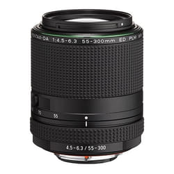 Pentax HD DA 55-300mm f/4,5-6,3 ED PLM WR RE SLR Super telephoto lens Black