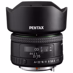 Pentax 22860 camera lens Compact camera Standard lens Black