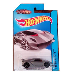 Hot Wheels 2014 Hw City - Lamborghini Sesto Elemento (Grey) - Need For