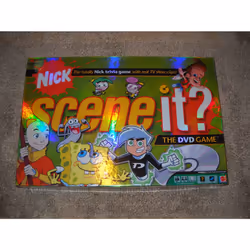 Mattel Scene It? Nickelodeon DVD Board Game
