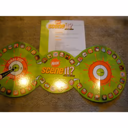 Mattel Scene It? Nickelodeon DVD Board Game