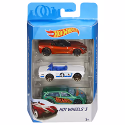 Hot Wheels 1:64 Scale Toy Cars & Trucks, 3-Pack (Styles May Vary) - Additional view 6