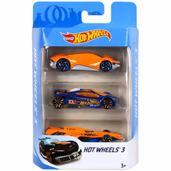 Hot Wheels 1:64 Scale Toy Cars & Trucks, 3-Pack (Styles May Vary) - Additional view 7