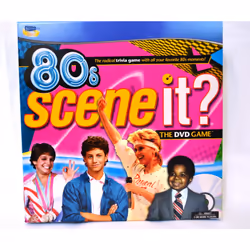 Scene It 80's Game With DVD Radical Trivia Questions