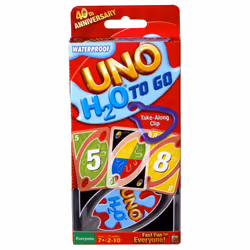 Mattel UNO H2O To Go Card Game, Card Game, Family, 7 yr(s), Family game