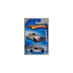 HOT WHEELS 2009 MUSCLE MANIA WHITE '65 MUSTANG FASTBACK 9/10