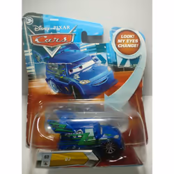 Disney / Pixar CARS Movie 155 Die Cast Car with Lenticular Eyes Series 2 DJ