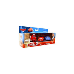 Disney / Pixar CARS Movie 155 Die Cast Car with Lenticular Eyes 3Car Gift Pack Red  Wet Lightning McQueen Sally