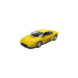 Hot Wheels Wholesale 1989 Ferrari 348 TB Yellow Elite Edition 1/18 Diecast Car Model by Hotwheels