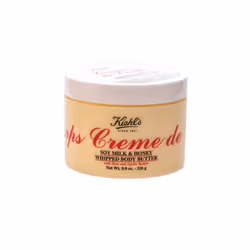 Kiehls Creme De Corps Soy Milk and Honey Whipped Body Butter Cream 8 Oz