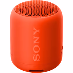 Sony SRS-XB12 Portable Bluetooth Speaker (Red)