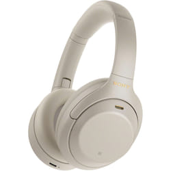 Sony WH-1000XM4 Silver Noise-Cancelling Over-Ear Wireless Headphones
