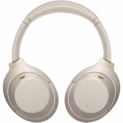 Sony WH-1000XM4 Silver Noise-Cancelling Over-Ear Wireless Headphones