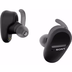 Sony WF-SP800N Noise-Canceling True Wireless In-Ear Sport Headphones (Black)