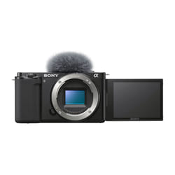 Sony Alpha ZVE10  APSC Interchangeable Lens Mirrorless Vlog Camera  Black