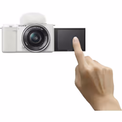 Sony ZV-E10 Mirrorless Camera with 16-50mm Lens (White) - Additional view 11