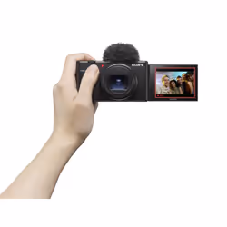 Sony ZV-1 II Vlog Camera for Content Creators and Vloggers - Black