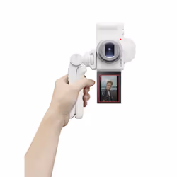 Sony ZV-1 II Vlog Camera for Content Creators and Vloggers - White