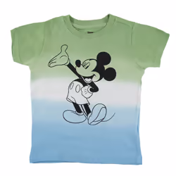 Disney Mickey Mouse Boys TShirt for Infants  Toddlers and Little Kids  GreenRedGreyBlueTie Dye