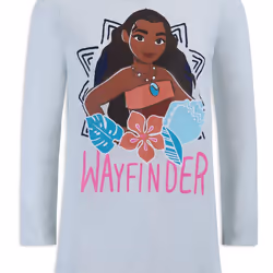 Disney Moana Girls Long Sleeve Shirt and Jogger Pants Set for Toddler