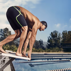 Speedo Unisex-Adult Swim Cap Fastskin Competition White  Small
