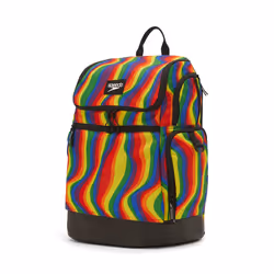 Speedo Unisex Large Teamster 2.0 Backpack 35-Liter  Rainbow Pride