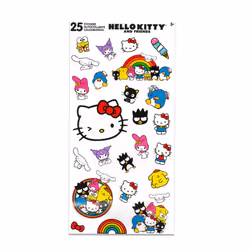 Hello Kitty Lip Balm Tubes - Bundle with 8 Hello Kitty Lip Balms in Assorted Flavors for Party Favors Plus Hello Kitty Stickers  Sticker Activity Book