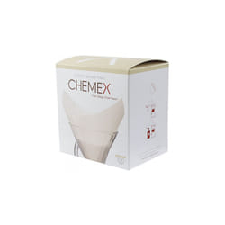 Pre-folded paper filters Chemex Squares, 100 pcs.