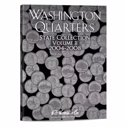 Harris Coin Folder - State Series Quarters Folders Vol II 2004-2008 #8HRS2581