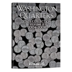 Harris Coin Folder - State Series Quarters Folders Vol II 2004-2008 #8HRS2581