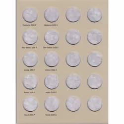 Harris Coin Folder - State Series Quarters Folders Vol II 2004-2008 #8HRS2581