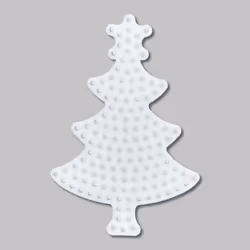 Hama Beads Pegboard - christmas tree, Green, 137 pc(s)