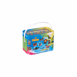 Hama Beads 10,000 Beads in a Bucket - Pastel Mix