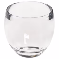 Umbra Droplet Acrylic Bathroom Tumbler, Clear