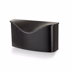 Umbra 460322-040 Postino Wall-Mount Mailbox Black