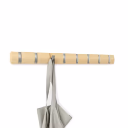 Umbra Flip 8 Wall Mounted Hook, Indoor, Universal hook, Wood, Rectangle, 823 mm, 31.8 mm
