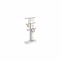Trigem Hanging Jewelry Organizer â 3 Tier Table Top Necklace Holder, Jewelry Box and Jewelry Display with Jewelry Tray