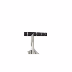5 Flip Wall Mounted Floating Rack - Modern, Sleek, Space-Saving Hanger with Retractable Hooks to Hang Coats, Scarves, Purses and More, Driftwood/Black - Additional view 10