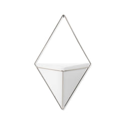 Umbra 470752-670 planter Indoor Pot planter Wall-mounted Ceramic, Copper, Resin Silver, White