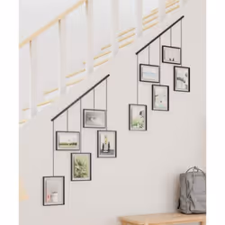 Exhibit Picture Frame Gallery Set, Adjustable Collage Display for 5 Photos, Prints, Artwork and More, Holds two 4x6" and three 5x7" Photos - Additional view 7