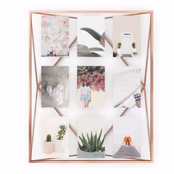 Umbra Prisma Gallery, Single picture frame, Glass, Copper, Wall, Rectangular, Modern