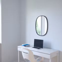 Umbra Hub Oval Mirror