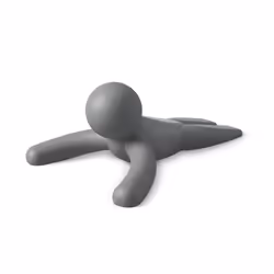 Umbra Buddy door stop Charcoal Thermoplastic