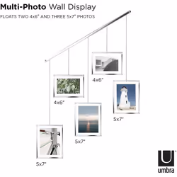 Umbra Photo Frames, Chrome, normal