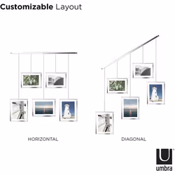 Umbra Photo Frames, Chrome, normal