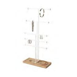 Umbra Trigem 5 Jewellery stand Metal, Wood