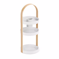 Umbra Bellwood, Natural, White, Tabletop, Monochromatic, 196.8 mm, 196.8 mm, 501.6 mm