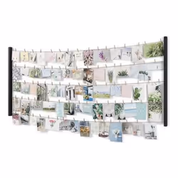 Umbra 1014966-040, Multi picture frame, Black, Wall, Rectangular, Landscape/Portrait, 152 mm